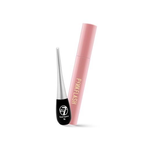 Nighttime Glam: Mascara & Pot Eyeliner Combo for Bold Eyes!